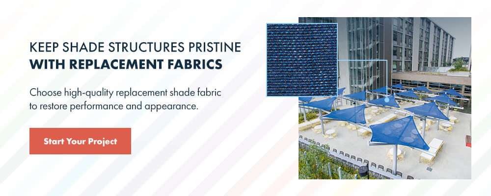 Keep Shade Structures Pristine With Replacement Fabrics