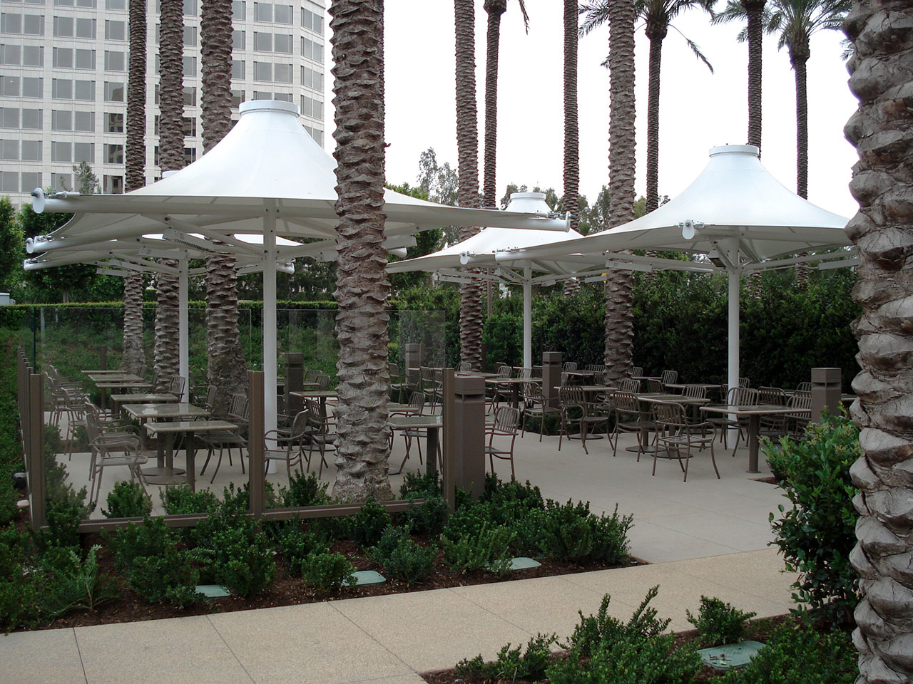 Sail Shades for Gardens & Hospitality