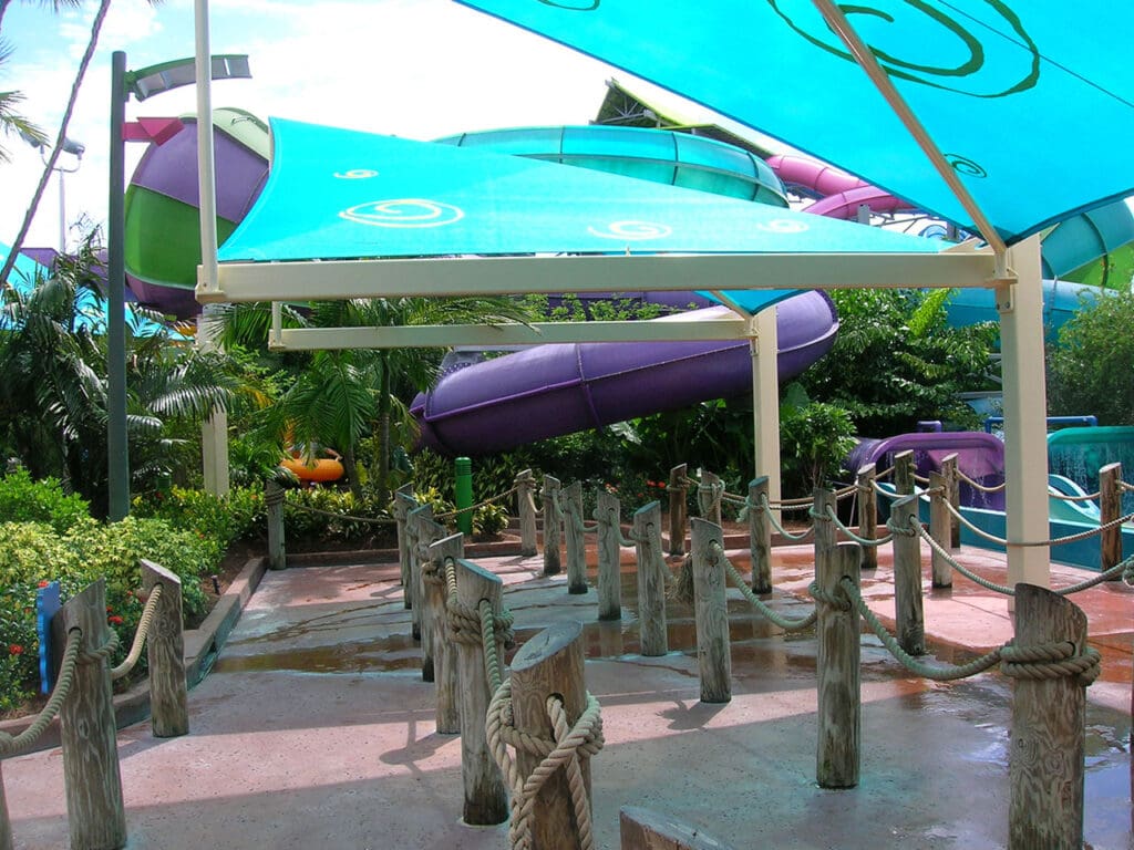 Commercial Shade Structures for Water Parks USA Shade