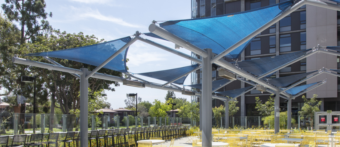 shade structure out in public