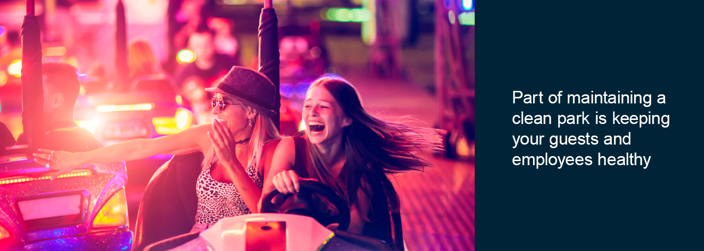 part of maintaining a clean park is keeping your guests and employees healthy