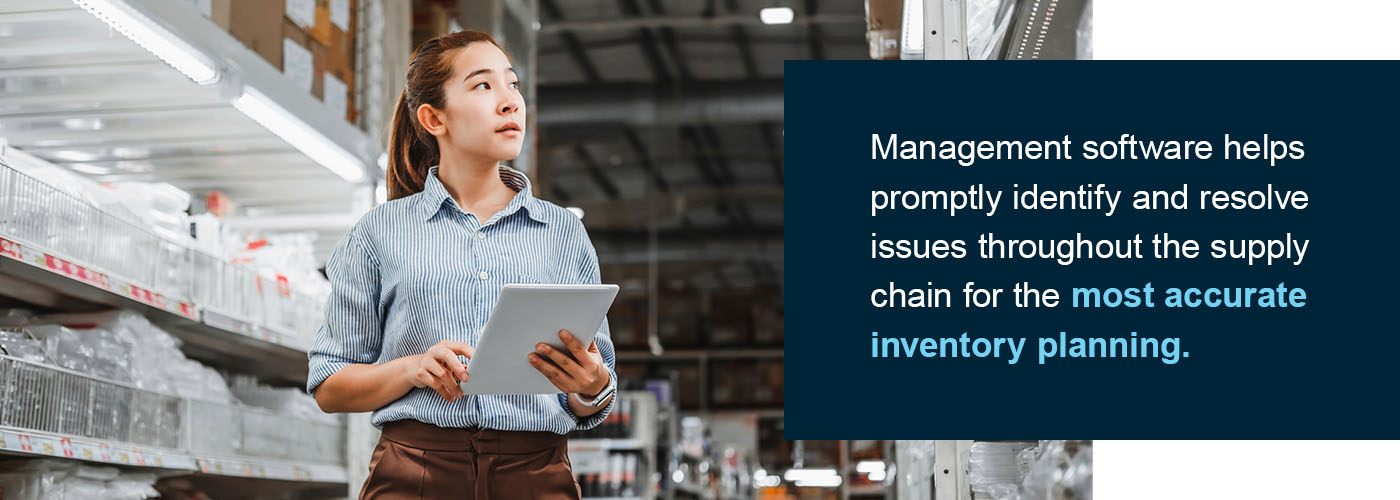 Management software helps with supply chain management