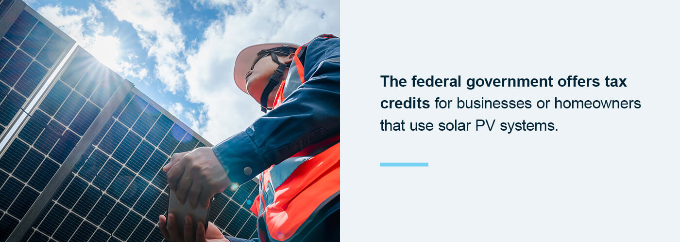 Tax credits for those who utilize solar systems 