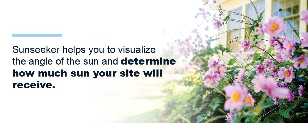 Sunseeker helps you visualize the angle of the sun