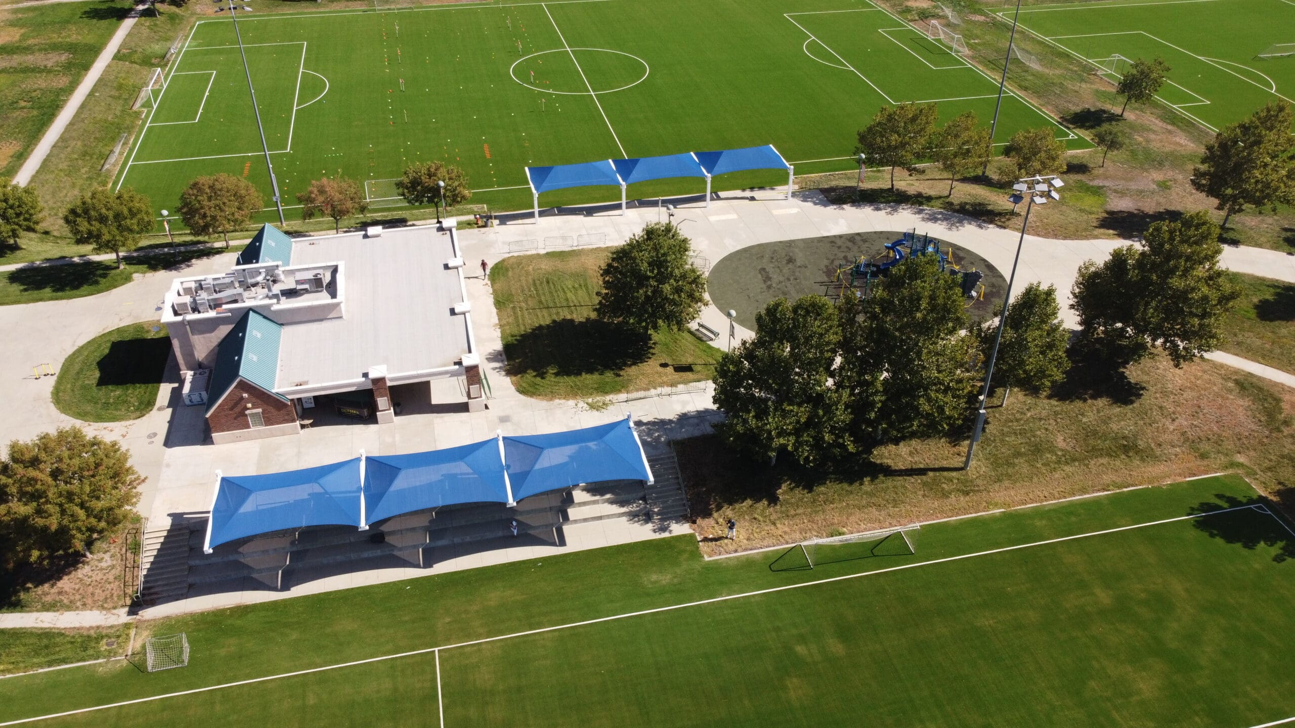 outdoor soccer field park