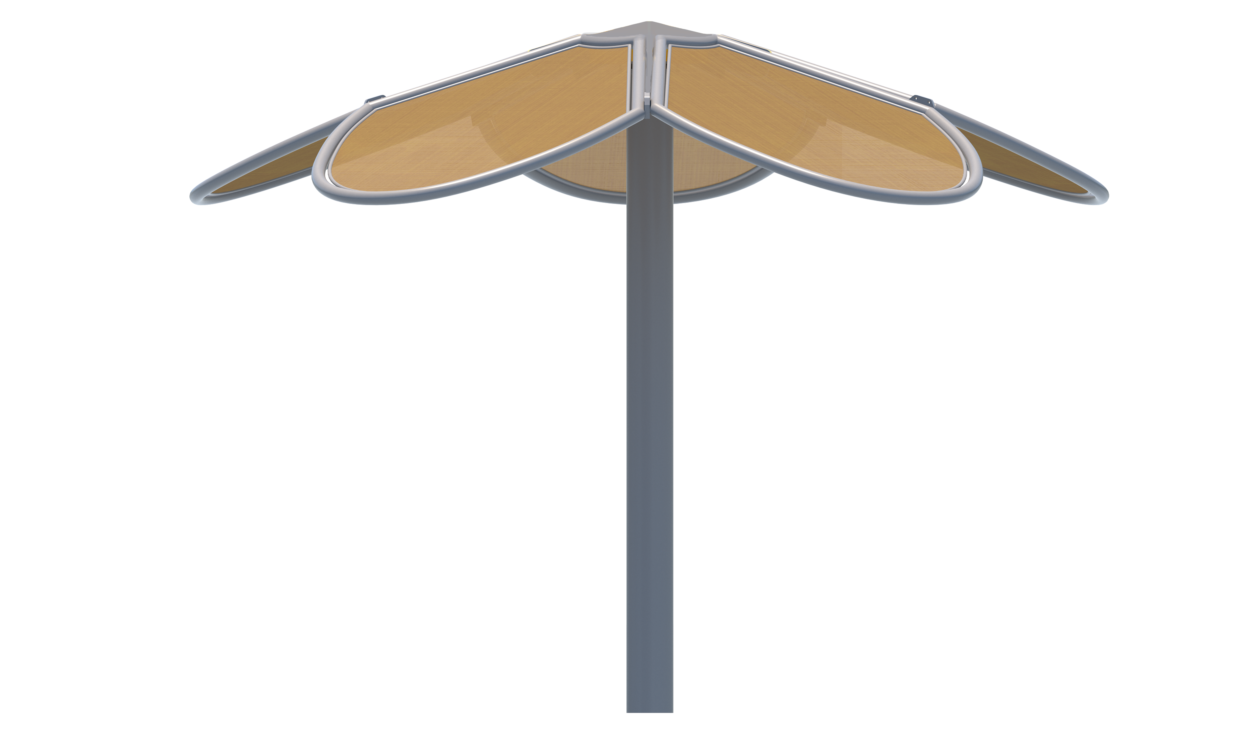 side of orange flower petal down shade thumbnail