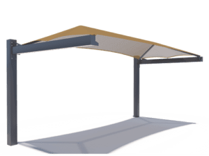 tri truss cantilever shade