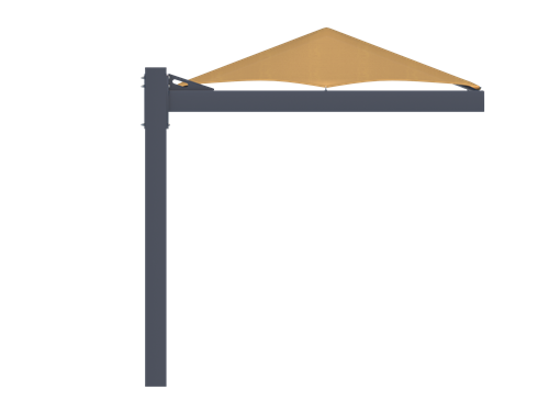 side view of full hip cantilever shade thumbnail
