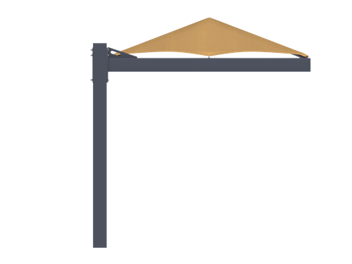 side view of full hip cantilever shade thumbnail