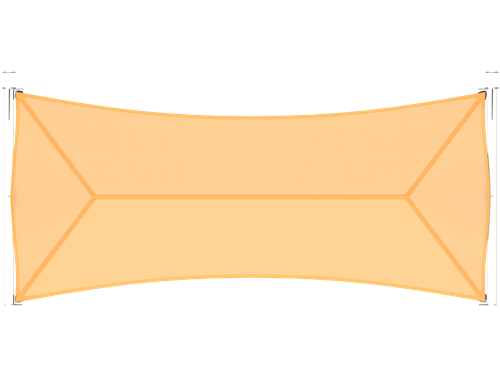 top of full hip cantilever shade thumbnail