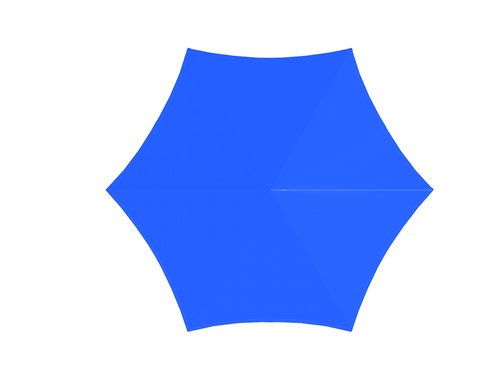 top of blue hexagon shade thumbnail