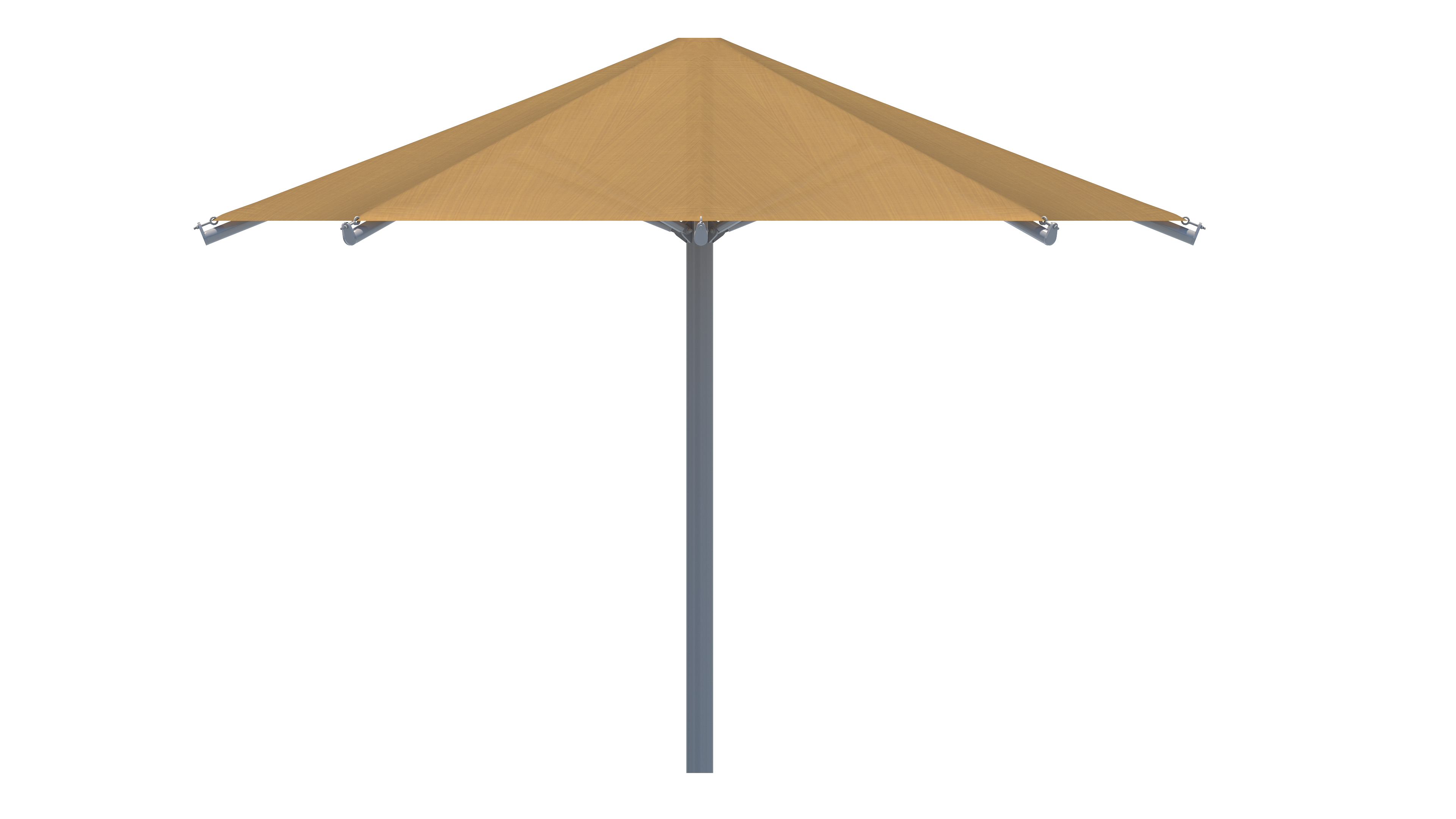side view of single point octagon shade thumbnail