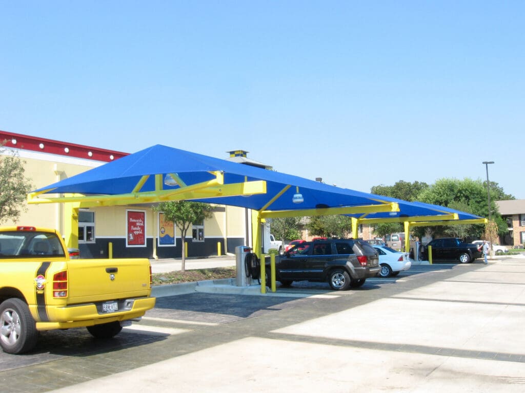 Shade Structures for Car Washes USA Shade