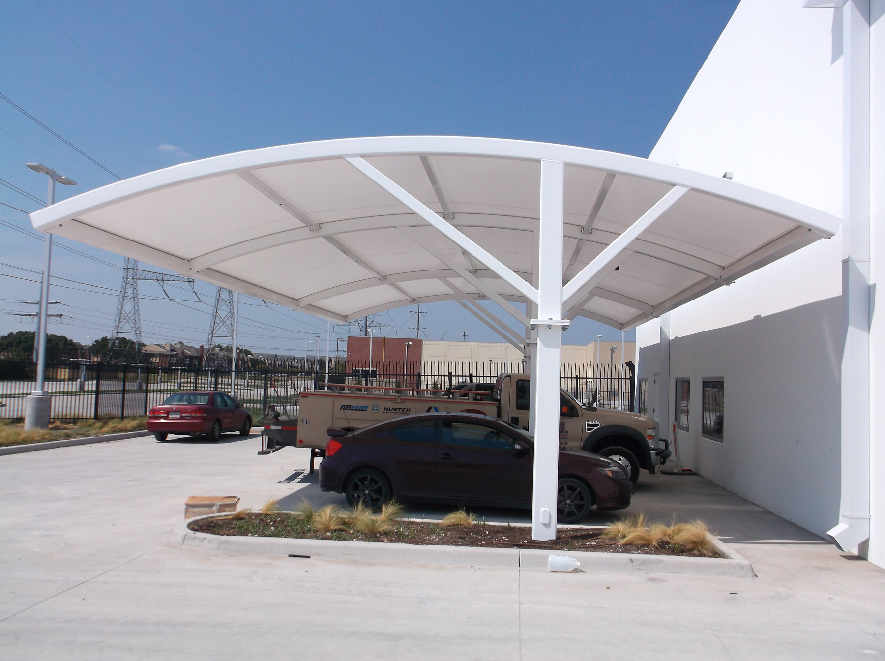 panorama joined shade structure