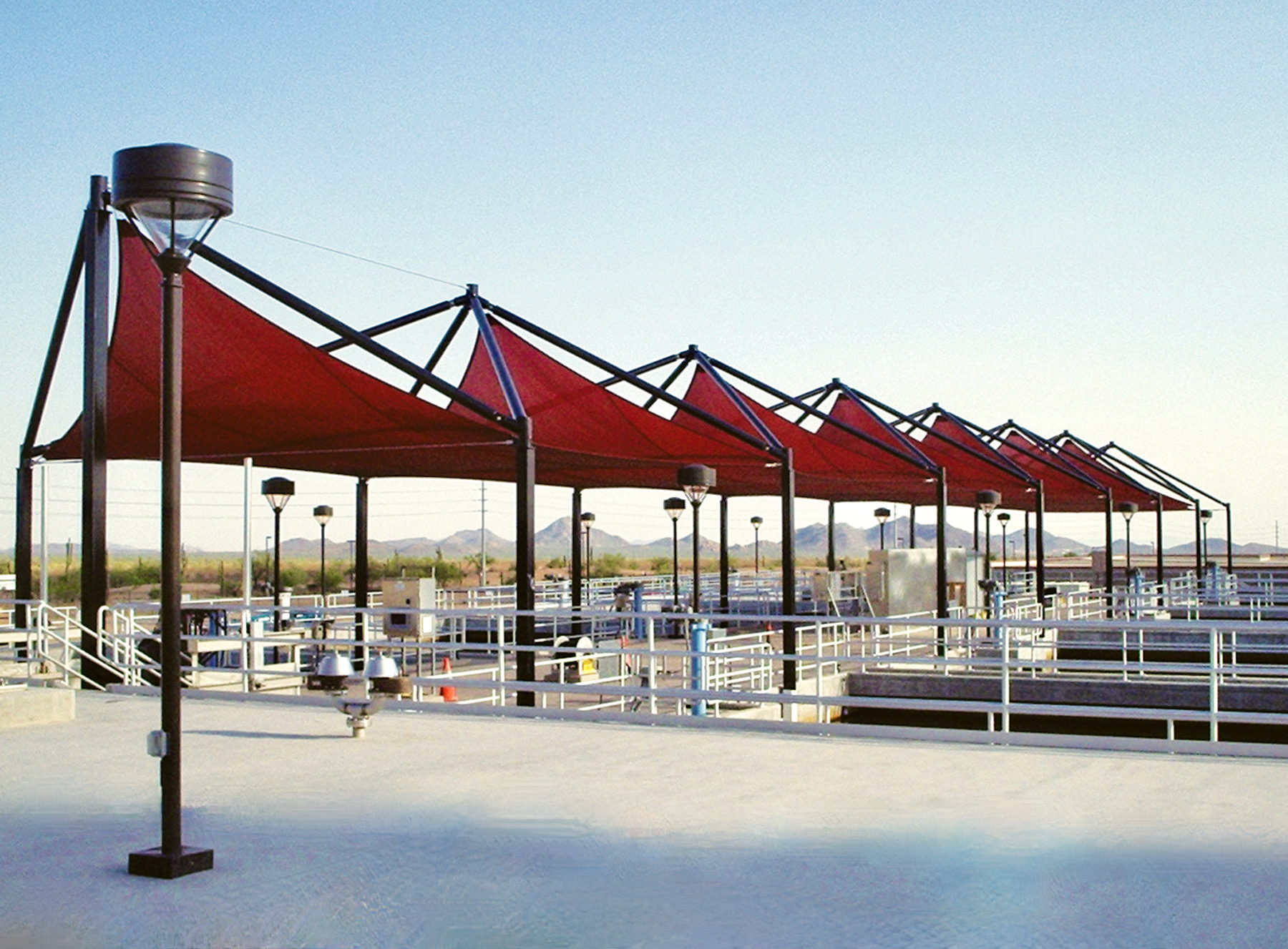 lake pleasant water treatment red shades