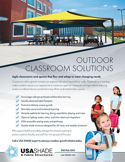 design for Outdoor Classroom Solutions Brochure