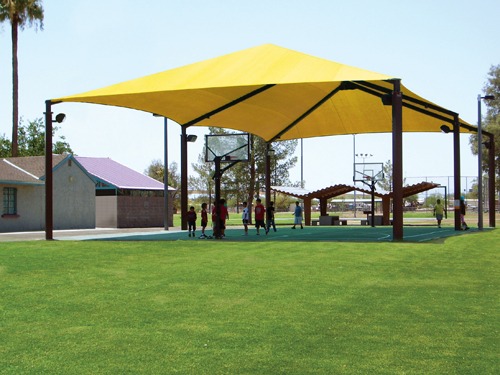 ormsby park basketball court shade
