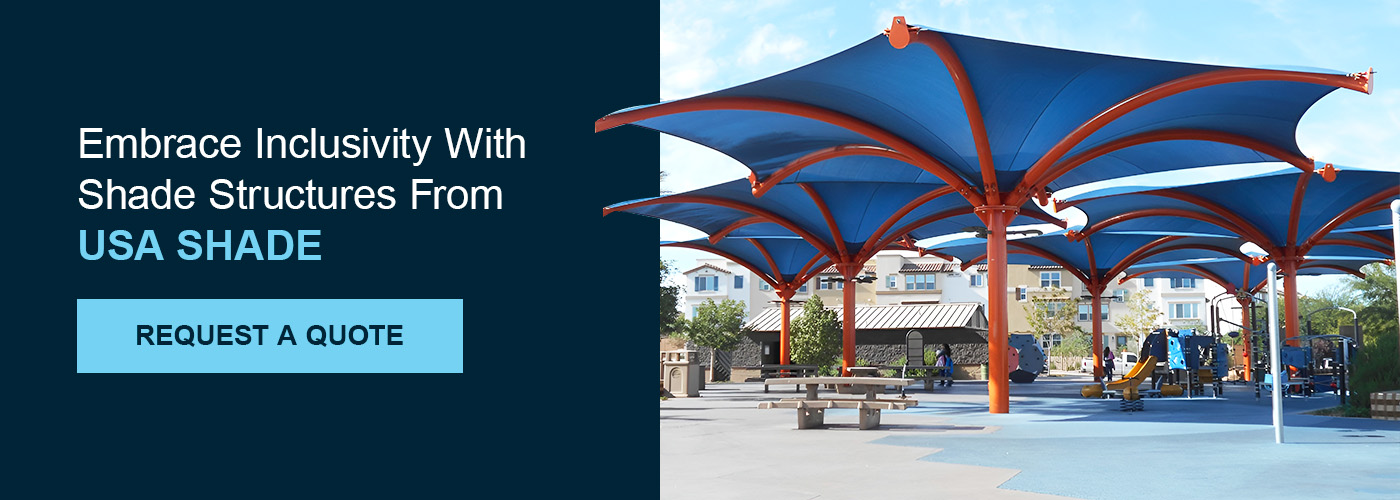 Adding Accessibility to Your Playground USA Shade