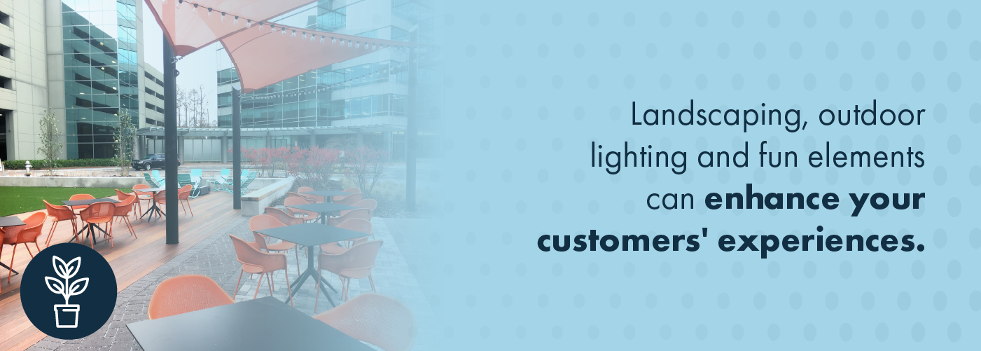 Landscaping to Improve Customer Experience