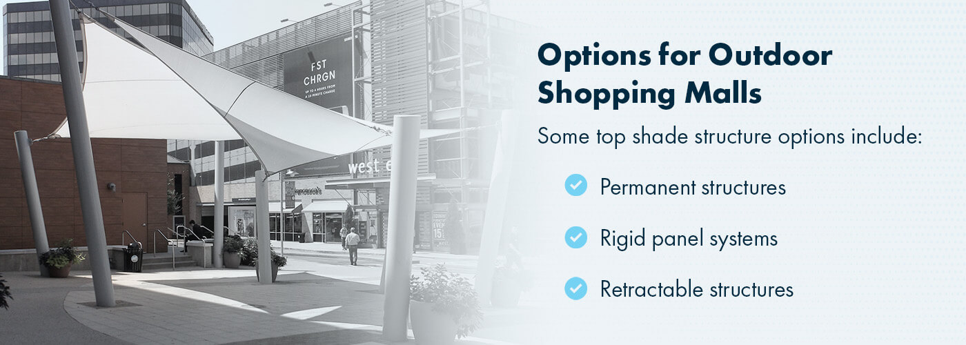Options for Outdoor Malls