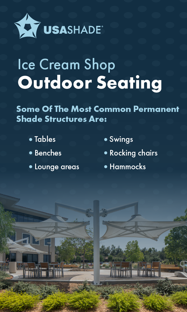 Outdoor Seating for Ice Cream Shops