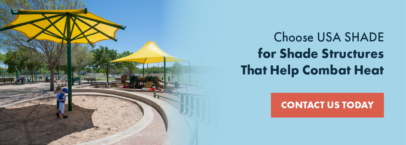 Shade Structures to Combat Heat at Schools