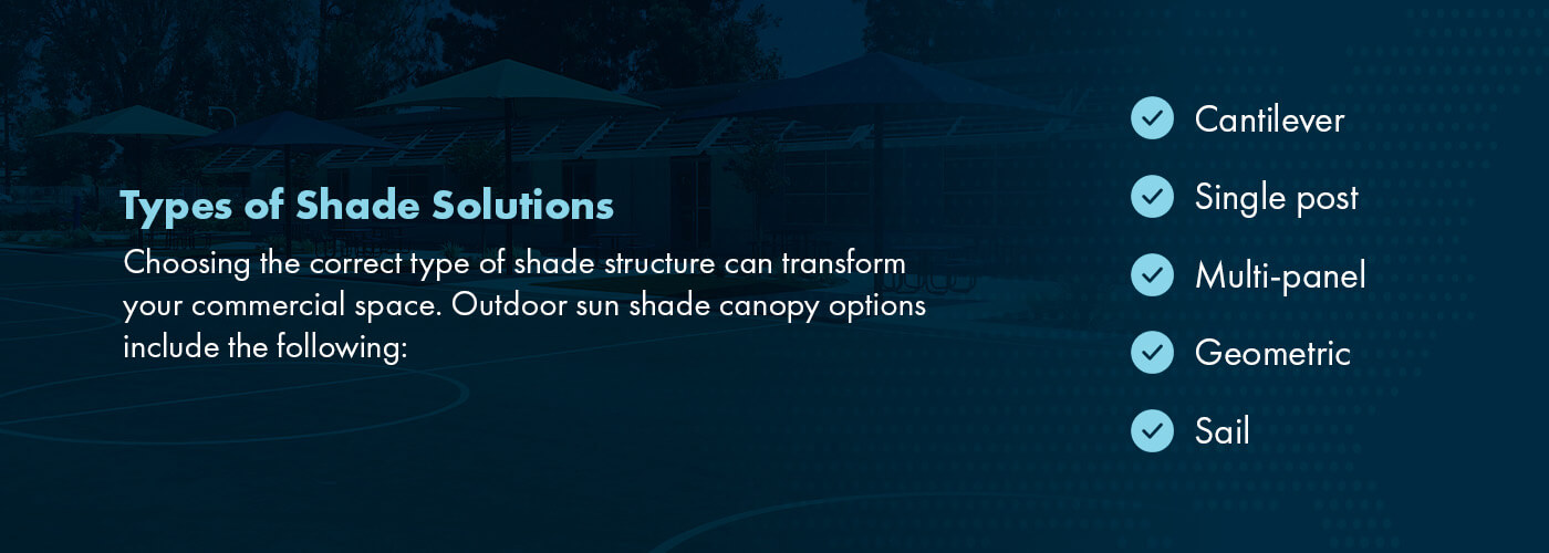 Types of Shade Solutions