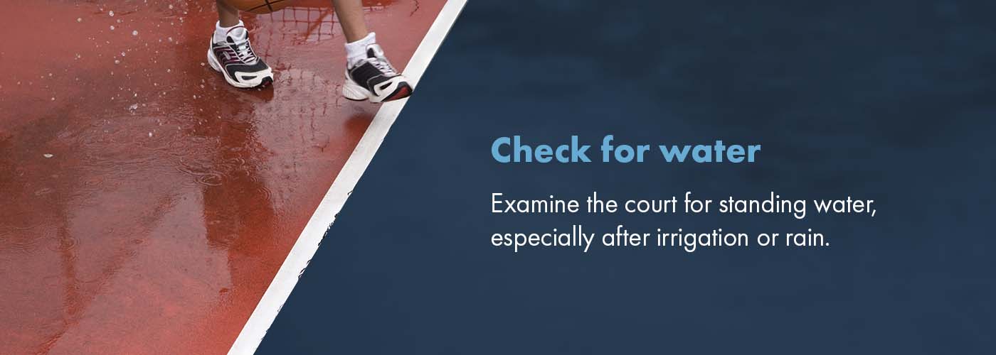 Watch for Standing Water