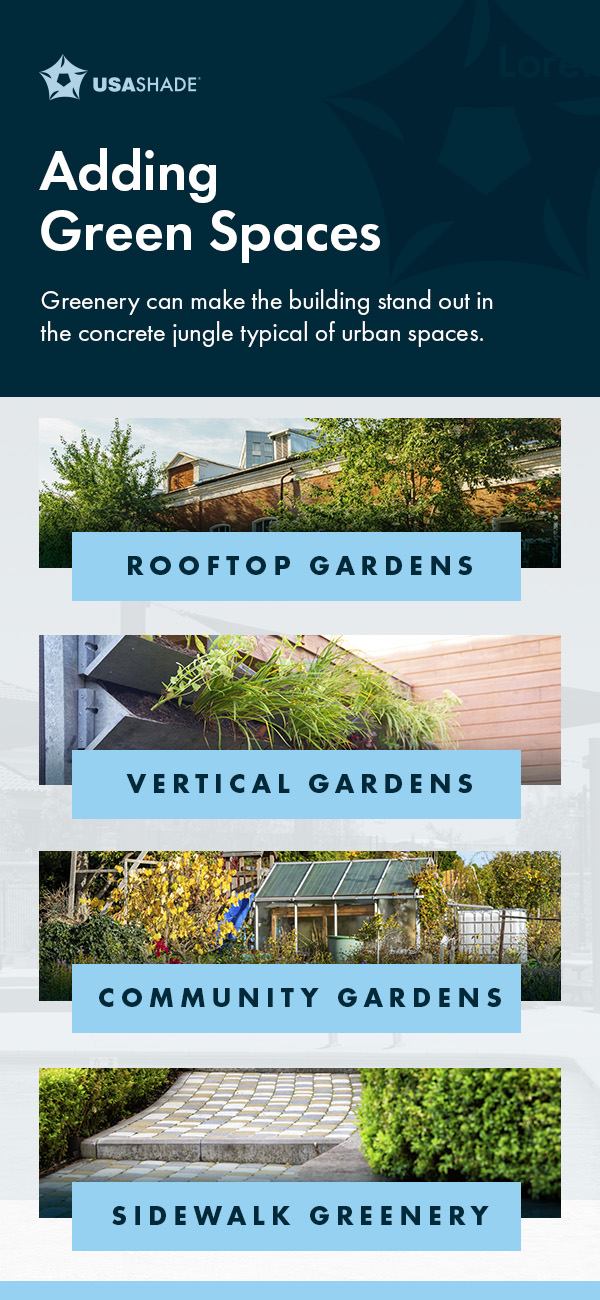 Adding Green Spaces