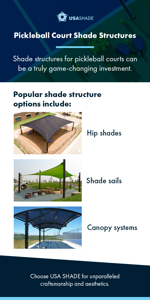 Pickleball Court Shade Structures
