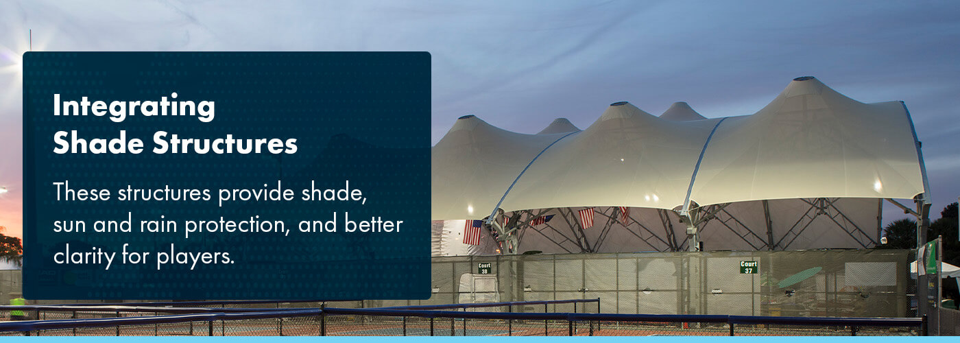 Integrating Shade Structures