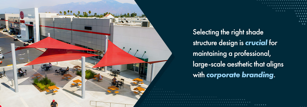 Types of Commercial Shade Structures for Corporate Campuses