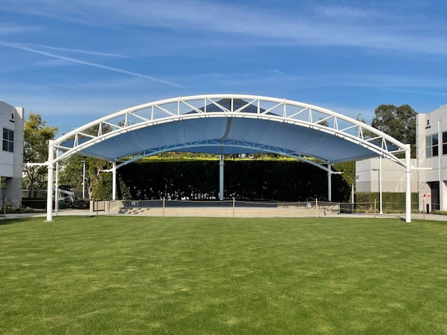 Blizzard shade structure
