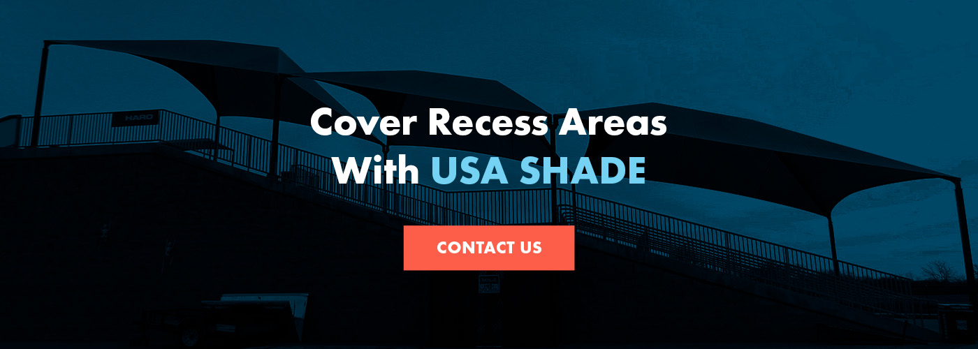 Cover Recess Areas With USA SHADE