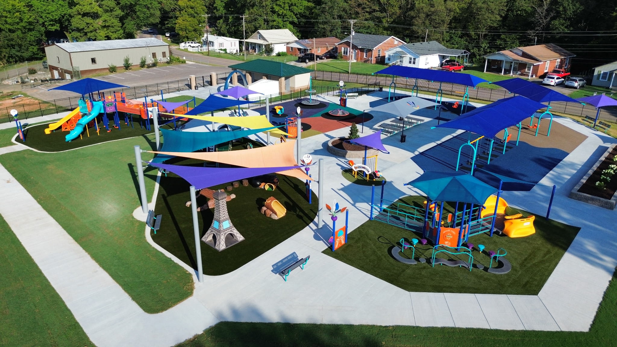 Ogburn Park Shade Sails